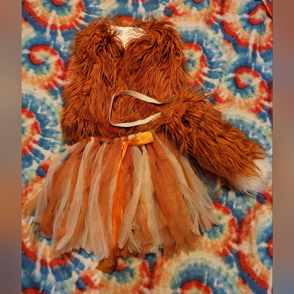 Little girls fox costume